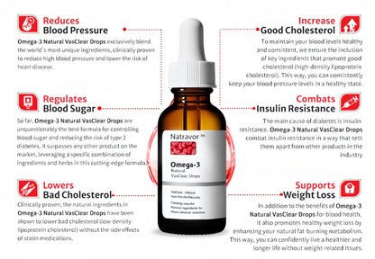 Omega-3 Natural VasClear Drops