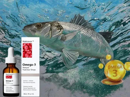 Omega-3 Natural VasClear Drops